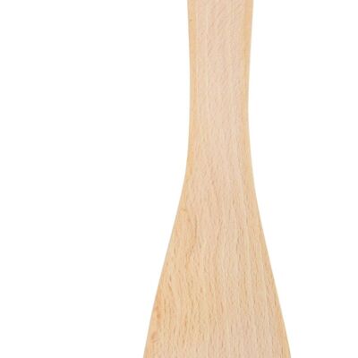 Beech curved spatula