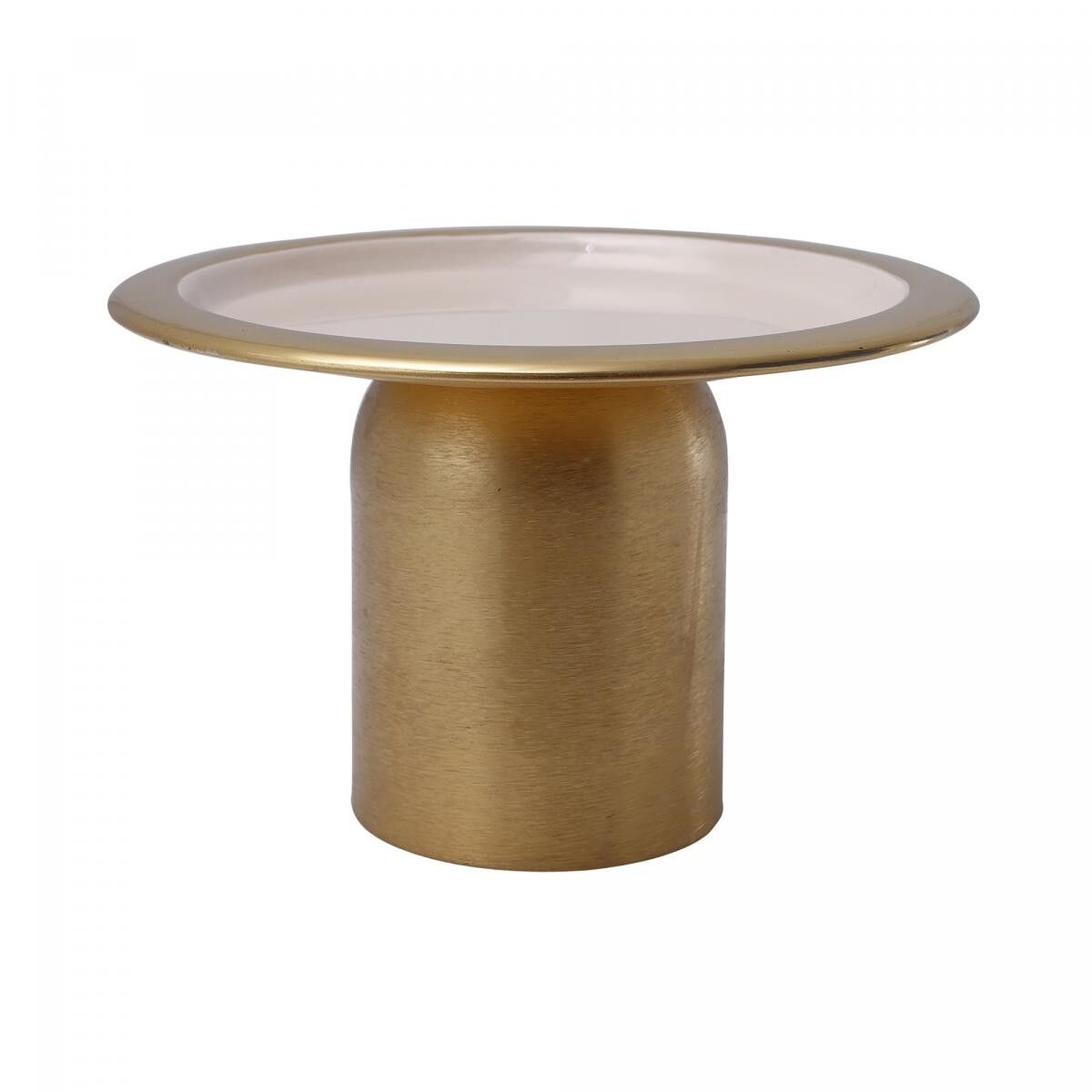 Vassoio di presentazione fatto a mano GIMA 20x20 oro e viola