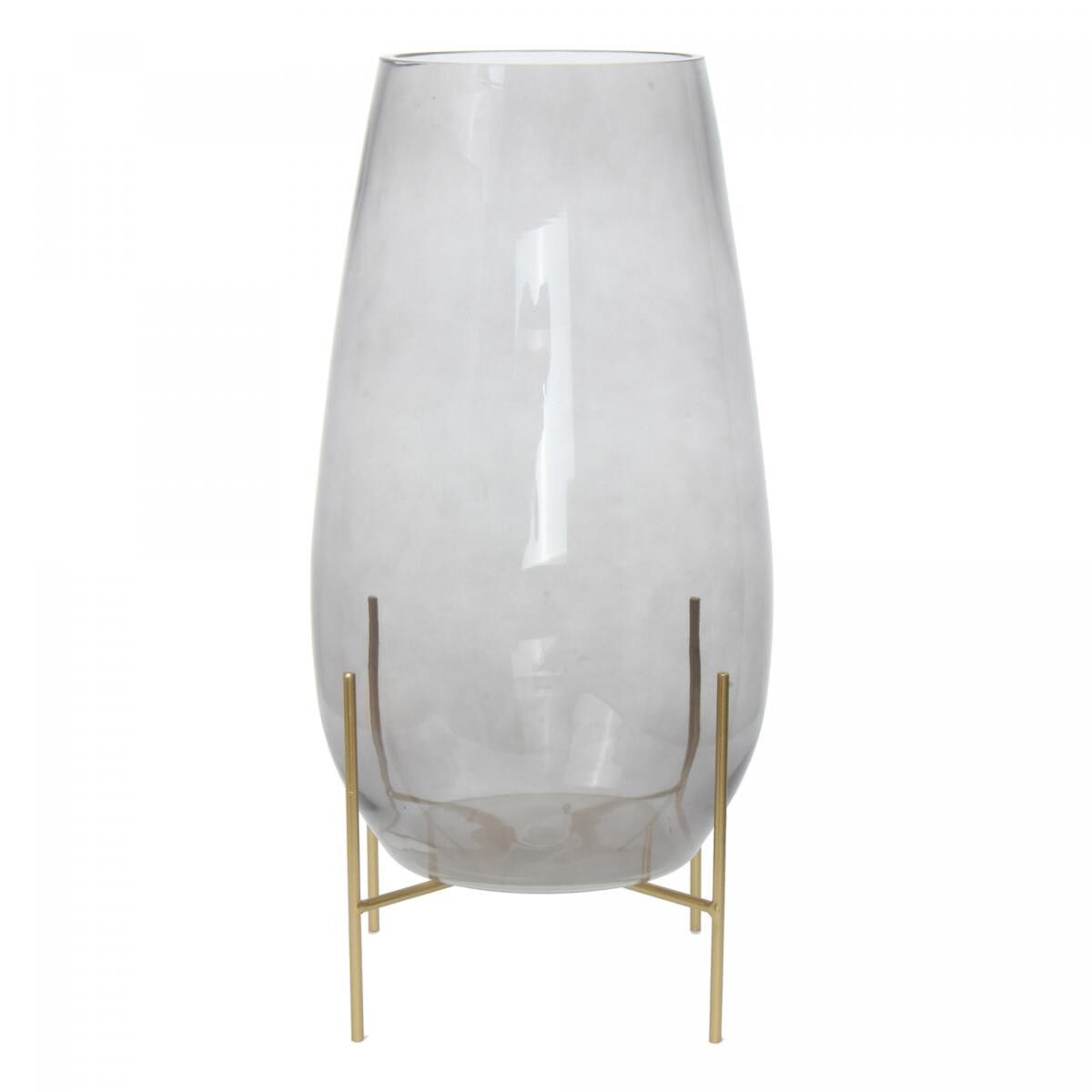 NEPE vaso in ferro soffiato a bocca 25x25x47 grigio