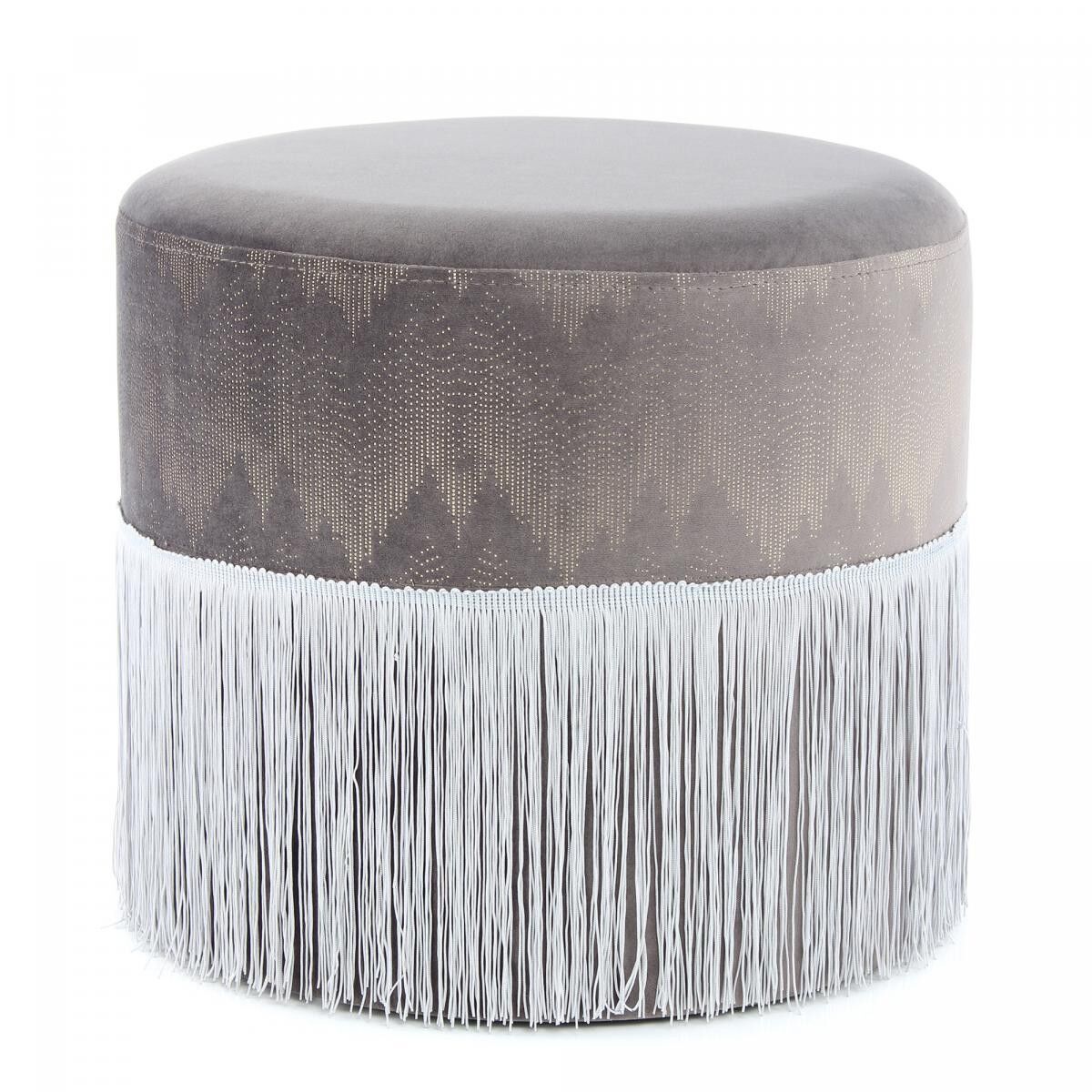 Sgabello PEHA semi-artigianale 41x41x39 grigio