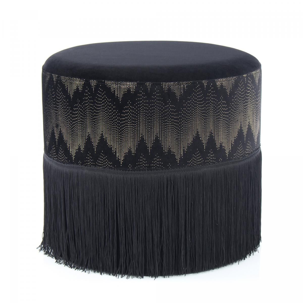 Sgabello PEHA semi-artigianale 41x41x39 nero