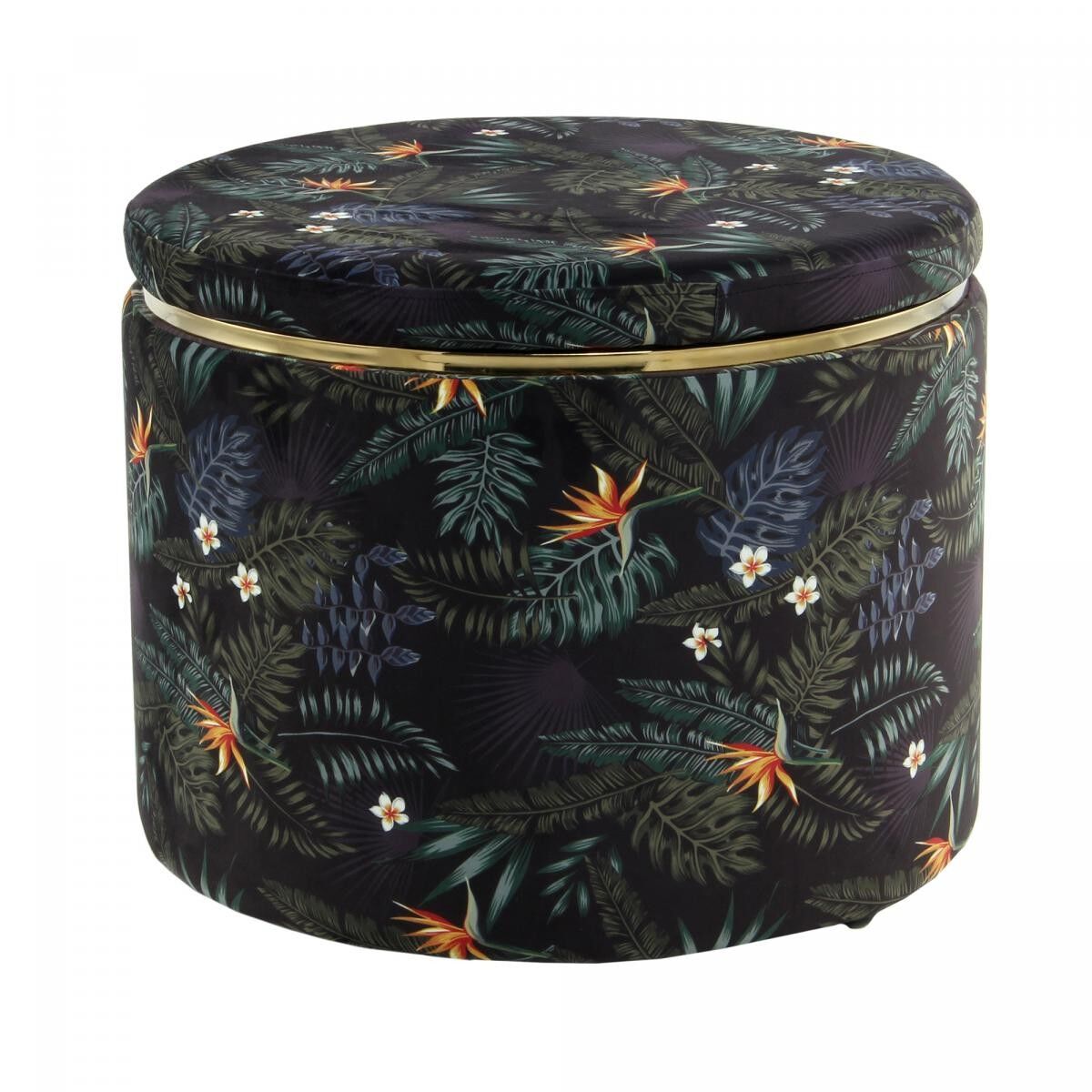 Sgabello semi-artigianale FODA 53x53x42 multicolore