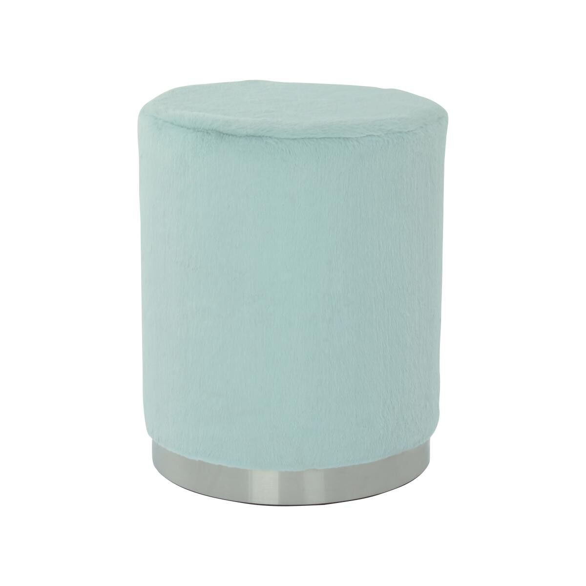 Sgabello/pouf FEDE - blu - 36x36x44cm