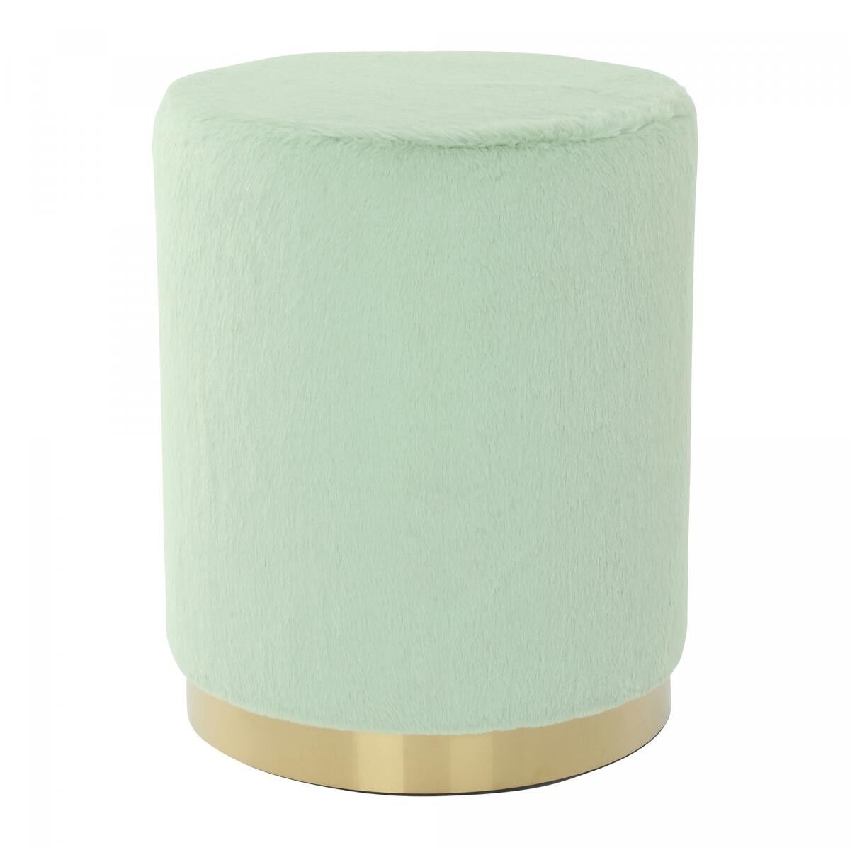 Sgabello/pouf FEDE - verde - 36x36x44cm