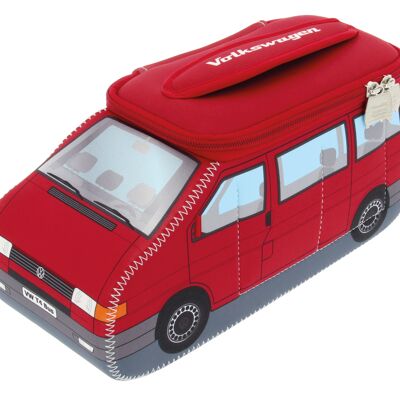 Einzigartige 3D Universal bag with Neoprene in the form of the legendary VW T4 Busses