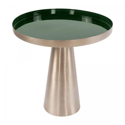HOJO handmade iron coffee table 45x45 dark green