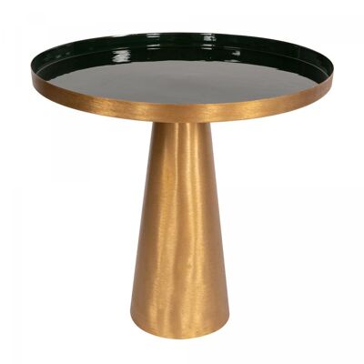 DESU handmade iron coffee table 51x51 dark green