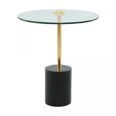 NIJE Coffee Table Handmade in Stainless Steel - Gold - 44x44x50cm