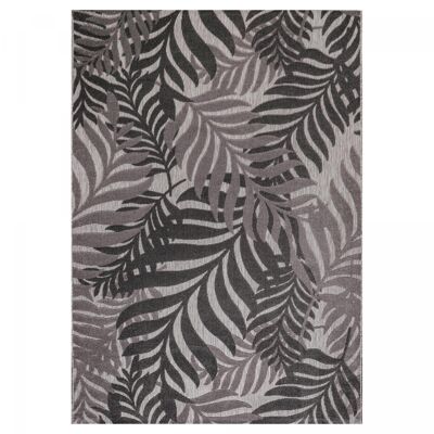 SULU grey woven kilim outdoor rug 120x170