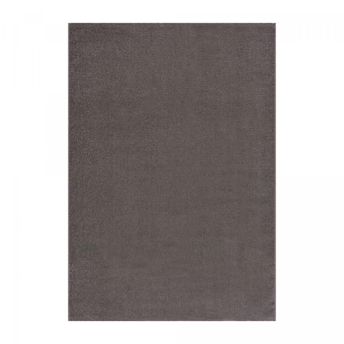 Tappetino da palestra rotondo intrecciato grigio PAJU Ø200cm motivo semplice