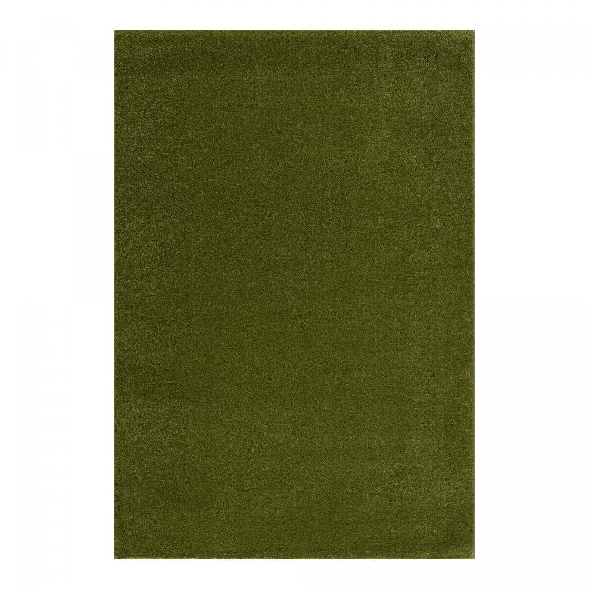 Tappeto runner 80x200 intrecciato verde rettangolo motivo semplice PAJU