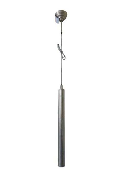 Hanging Lamp - Light - Pipe - Vintage Nickel - 65cm length