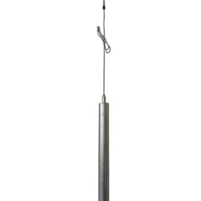 Hanging Lamp - Light - Pipe - Vintage Nickel - 65cm length