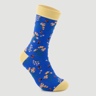 Chaussettes nautiques en coton biologique Coccinelles Produit du commerce équitable