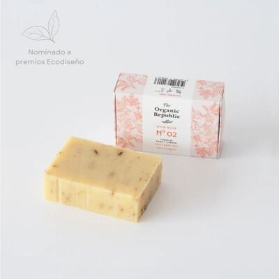 Body & Face Soap Bar with Rosehip The Organic Republic
