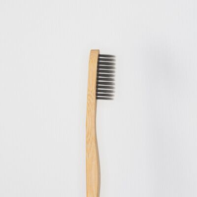 Bamboo charcoal toothbrush The Organic Republic