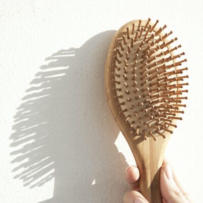 Bamboo hair brush The Organic Republic
