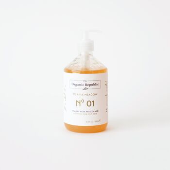 Shampoing Astringent pour Racines Grasses 500ml The Organic Republic 1