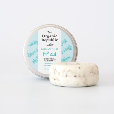 Solid Shampoo for Normal Hair The Organic Republic
