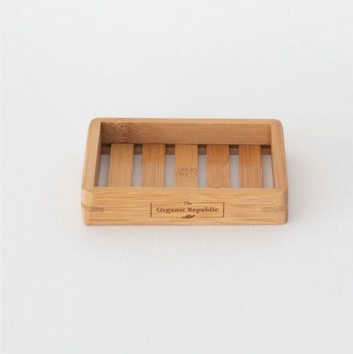 Bamboo soap dish The Organic Republic