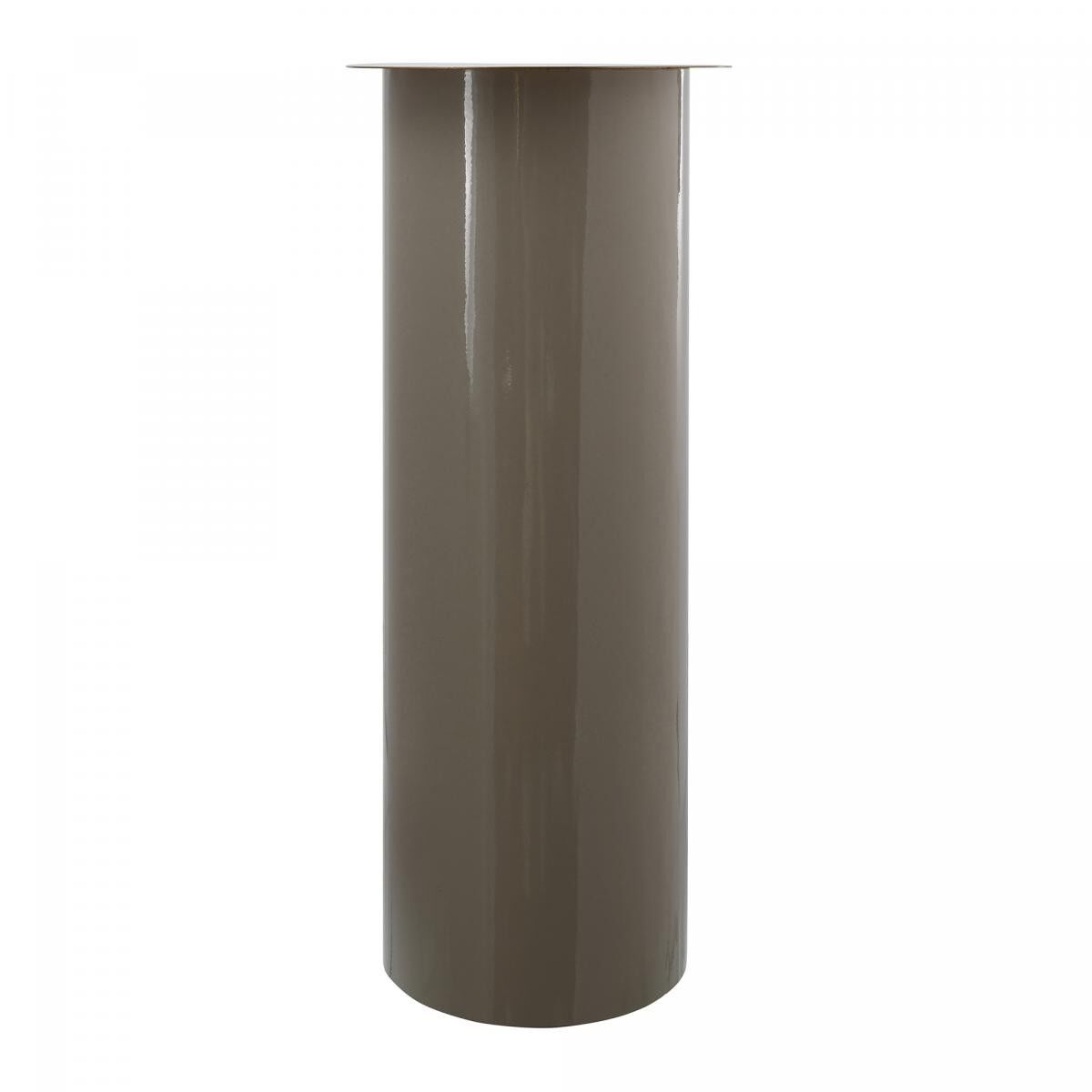 Portacandele in ferro fatto a mano NOKU - Beige - 25x25x60cm