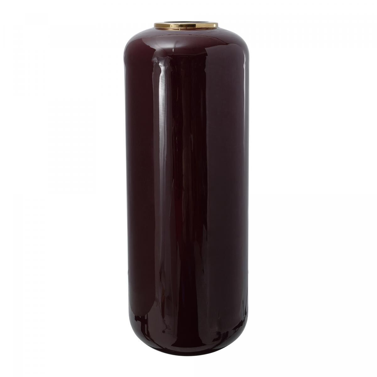 Vaso in ferro fatto a mano LAJE - Borgogna - 30x30x81cm