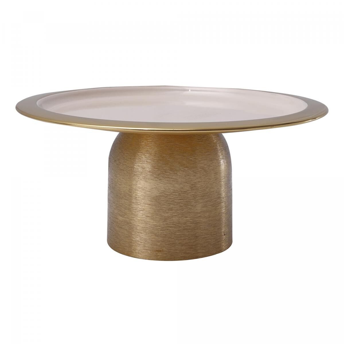 Vassoio di presentazione in ferro fatto a mano SIMI - Oro - 20,5x20,5x13,5cm