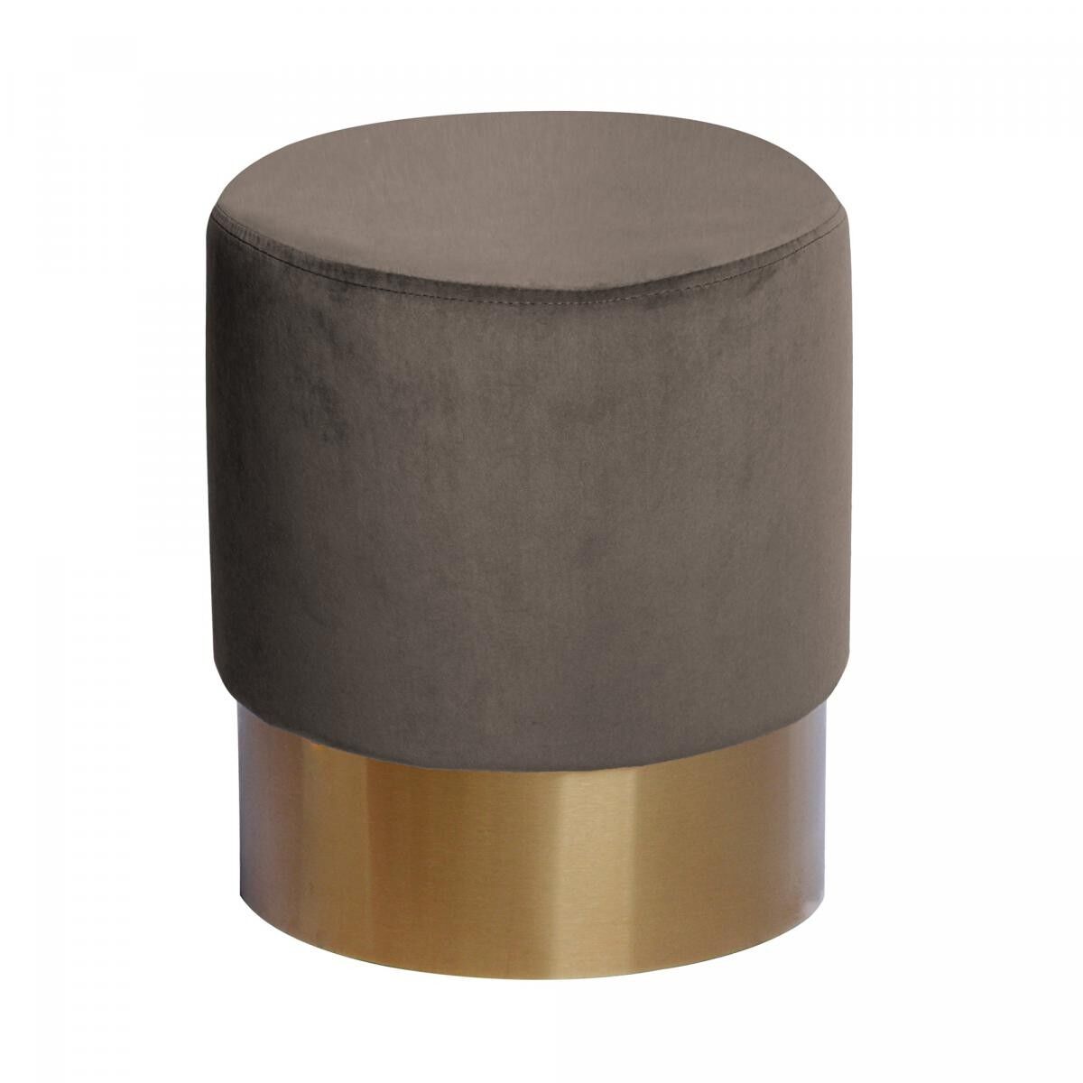 Sgabello in legno semi-artigianale SULE 35x35x42 tortora