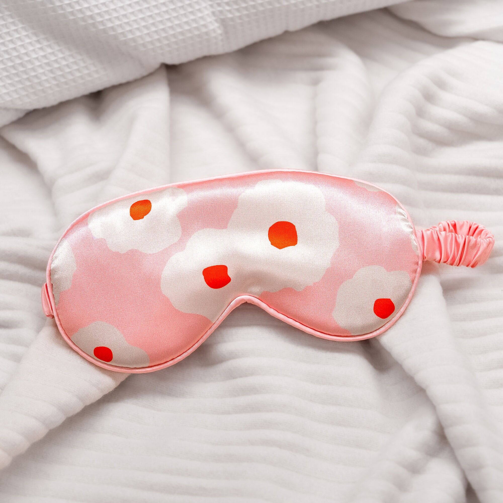 AUGENMASKE BLUMEN ROSA HF