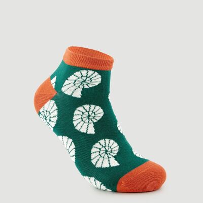 Calcetines Tobilleros Algodón Orgánico Nautilus Producto de Comercio Justo