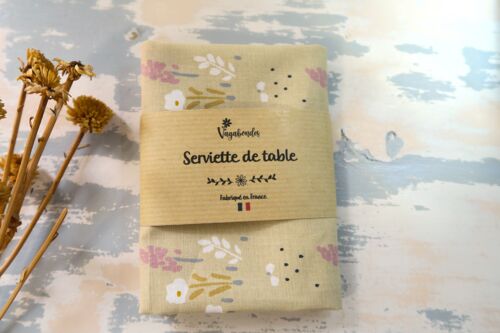 Serviette de table en coton (35 x 35 cm