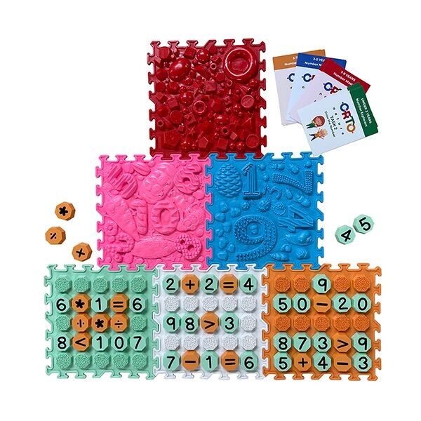 Educational and Learning Puzzle mats set-game "COUNT & PLAY"