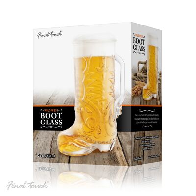 Vaso para beber Final Touch Wild West Beer Boot (650 ml)