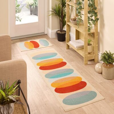 Ensemble de tapis et de chemin de table rétro Floormatters