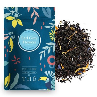 COMPARTIMENTO DE TÉ FRANCÉS - Té negro Earl Grey Flowers 100 g