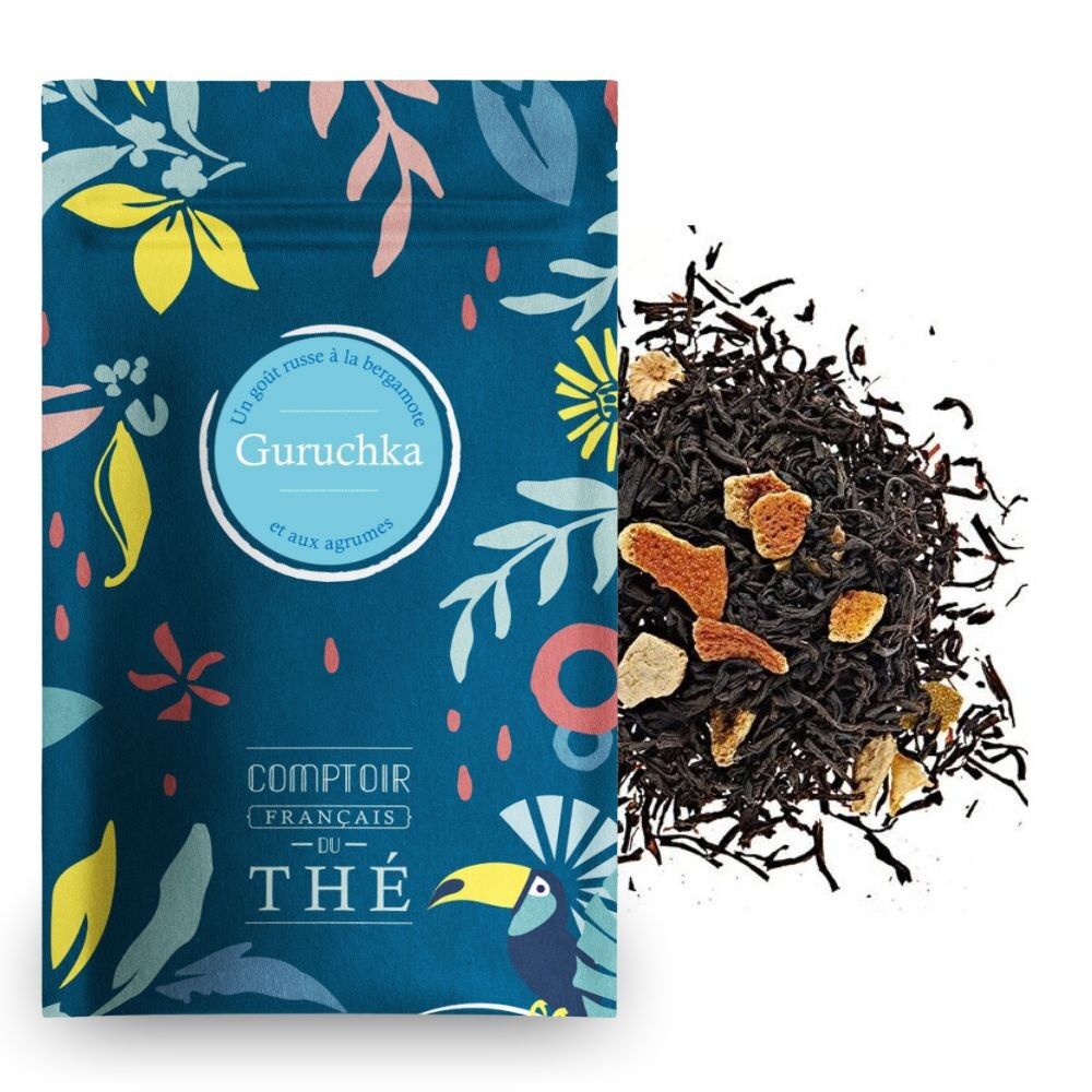 FRENCH TEA COMPANY - Guruchka Schwarztee 100g