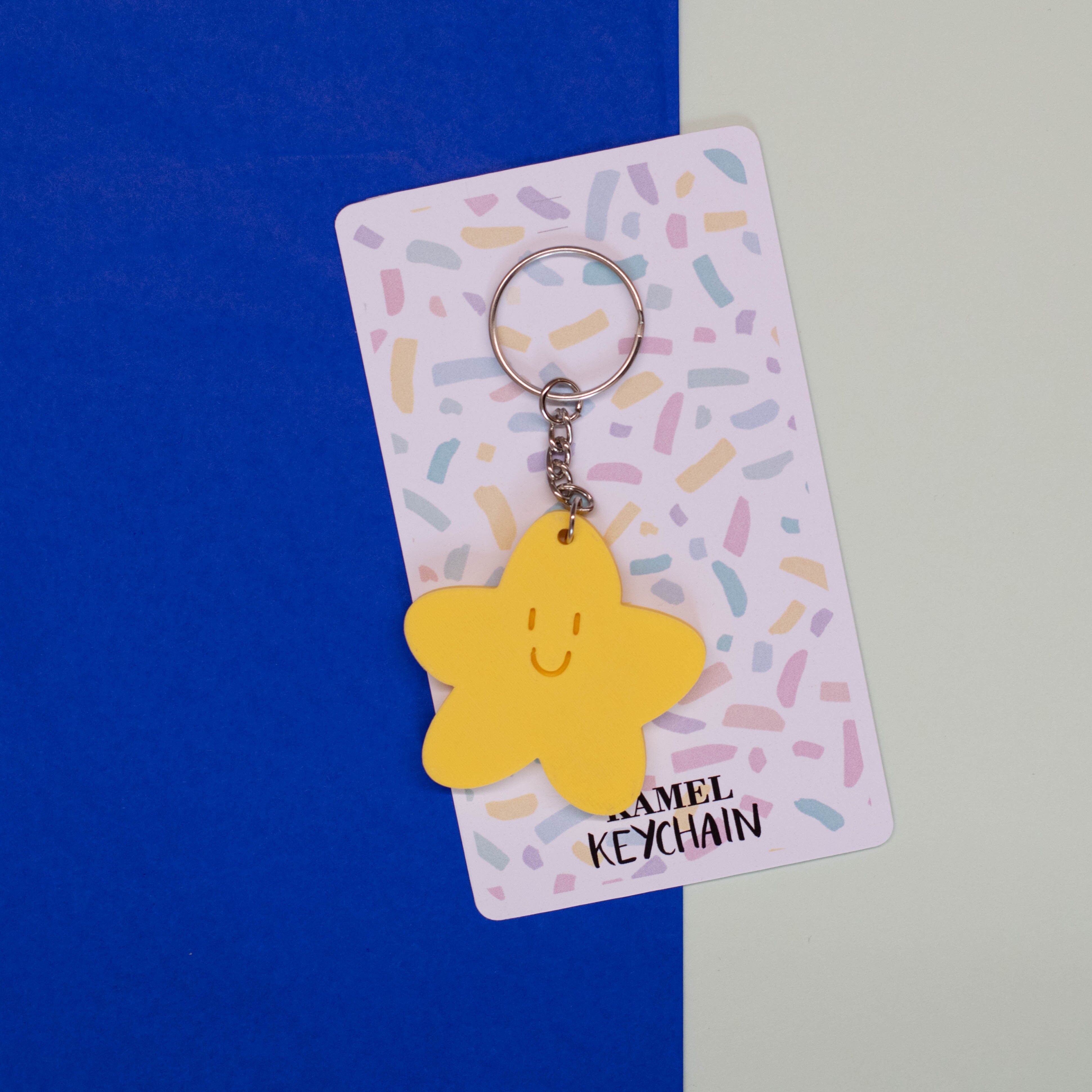 Portachiavi - Portachiavi a forma di stella