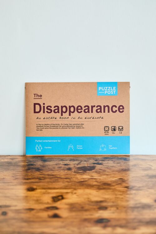 NEW Escape/Puzzle Game | Board game | The Disappearance