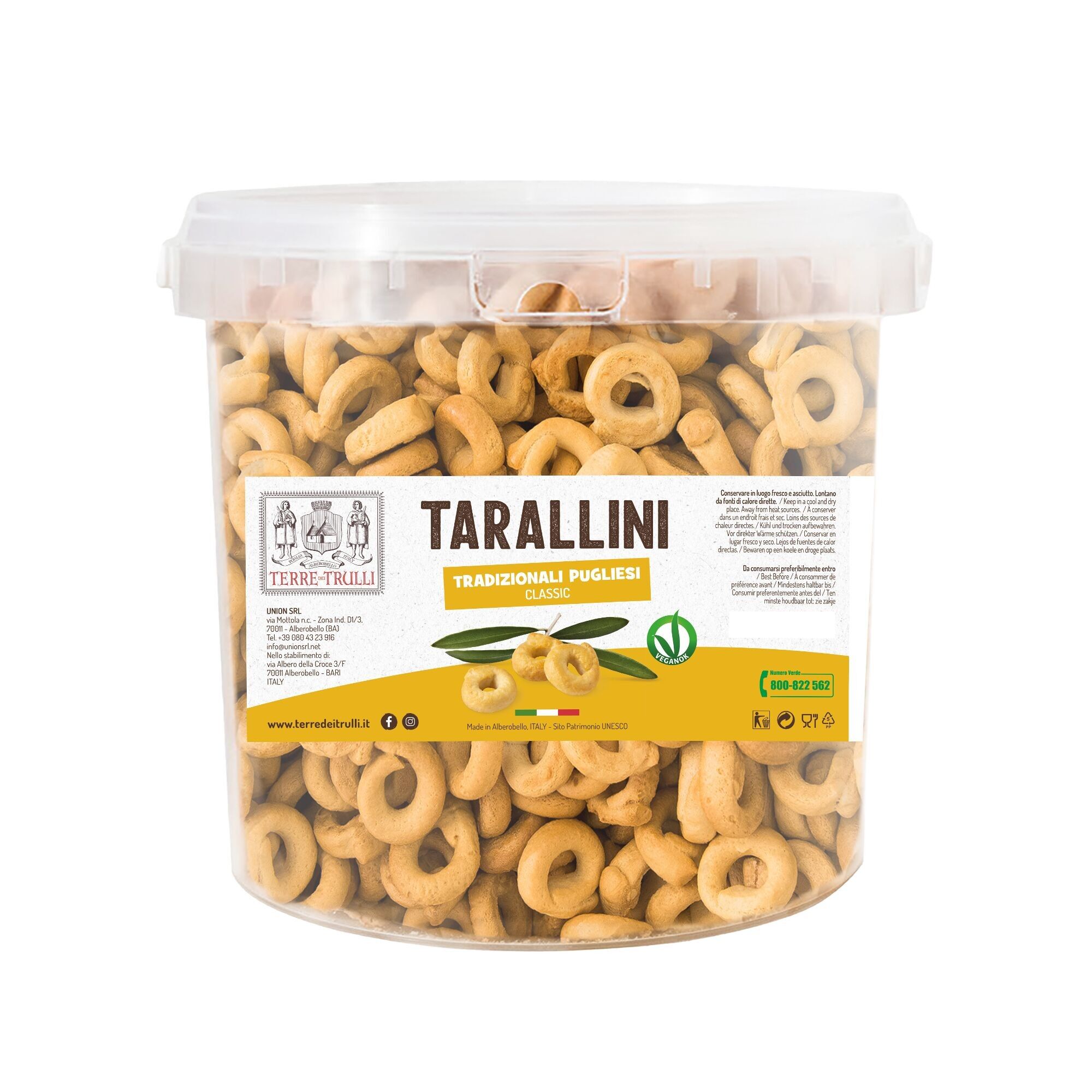 TARALLINI CLASSIC EIMER 1KG