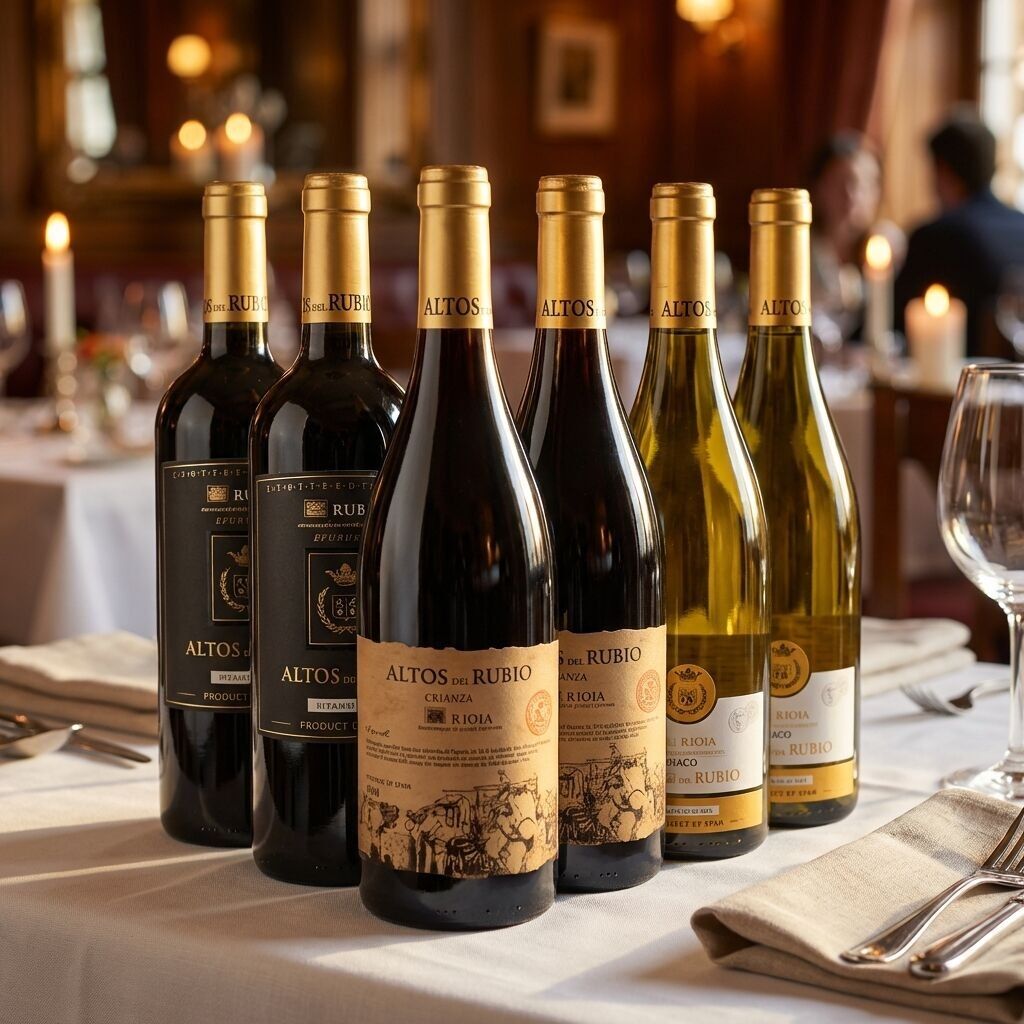 Altos del Rubio wine pack (2 white + 2 aged + 2 reserve) D.Z.AC.Rioja