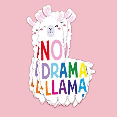 Adesivo Nessun Dramma Lama