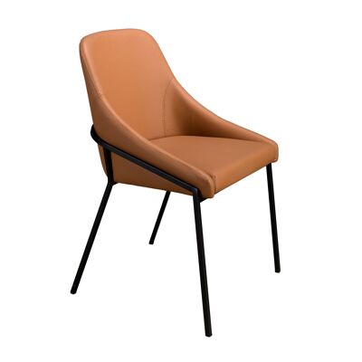 Silla polipiel naranja 4161 Angel Cerdá