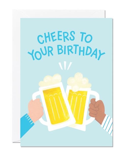 Cheers Beers | Birthday Card For Men