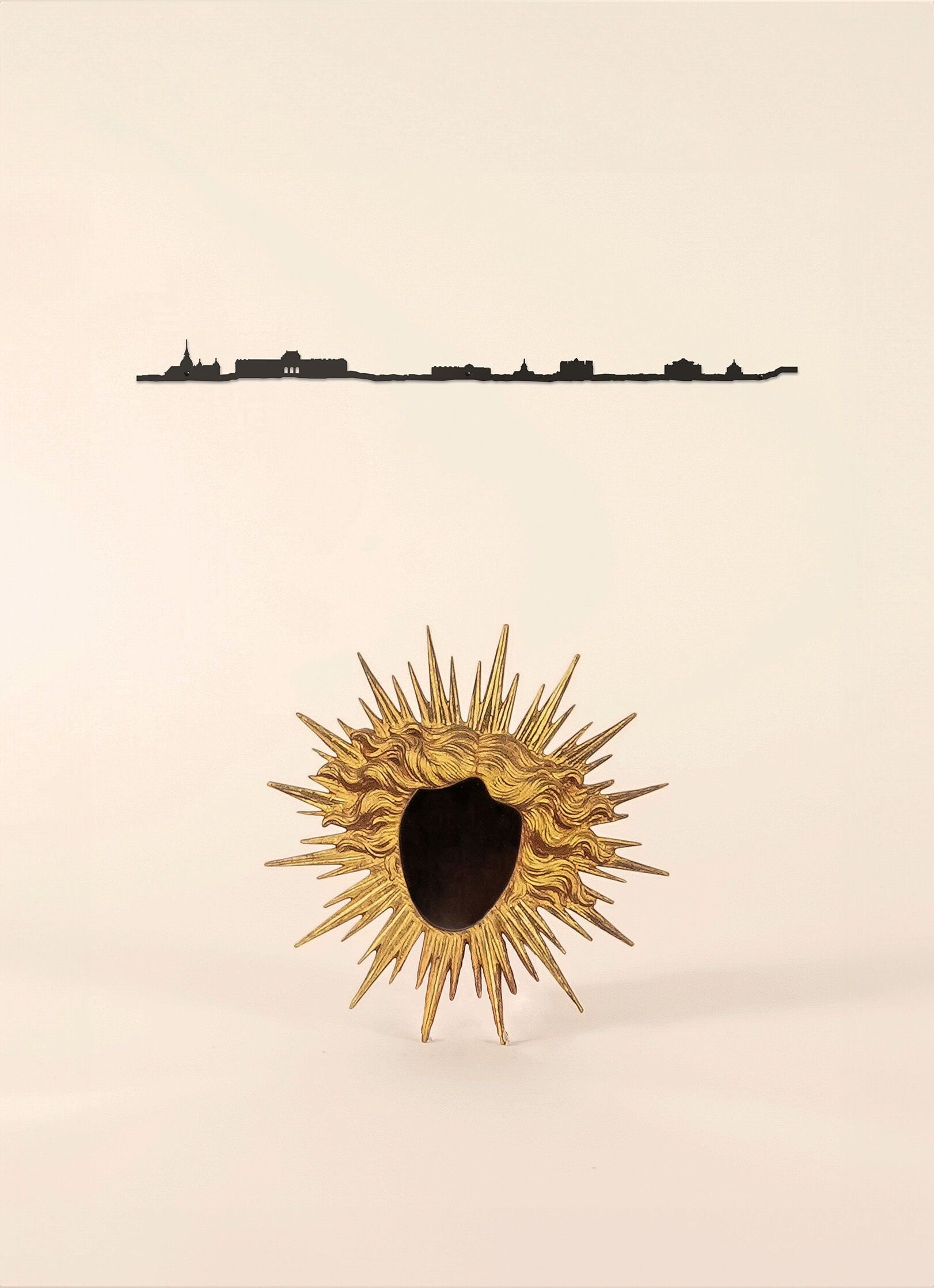 Decorazione da parete - Versailles - Nero