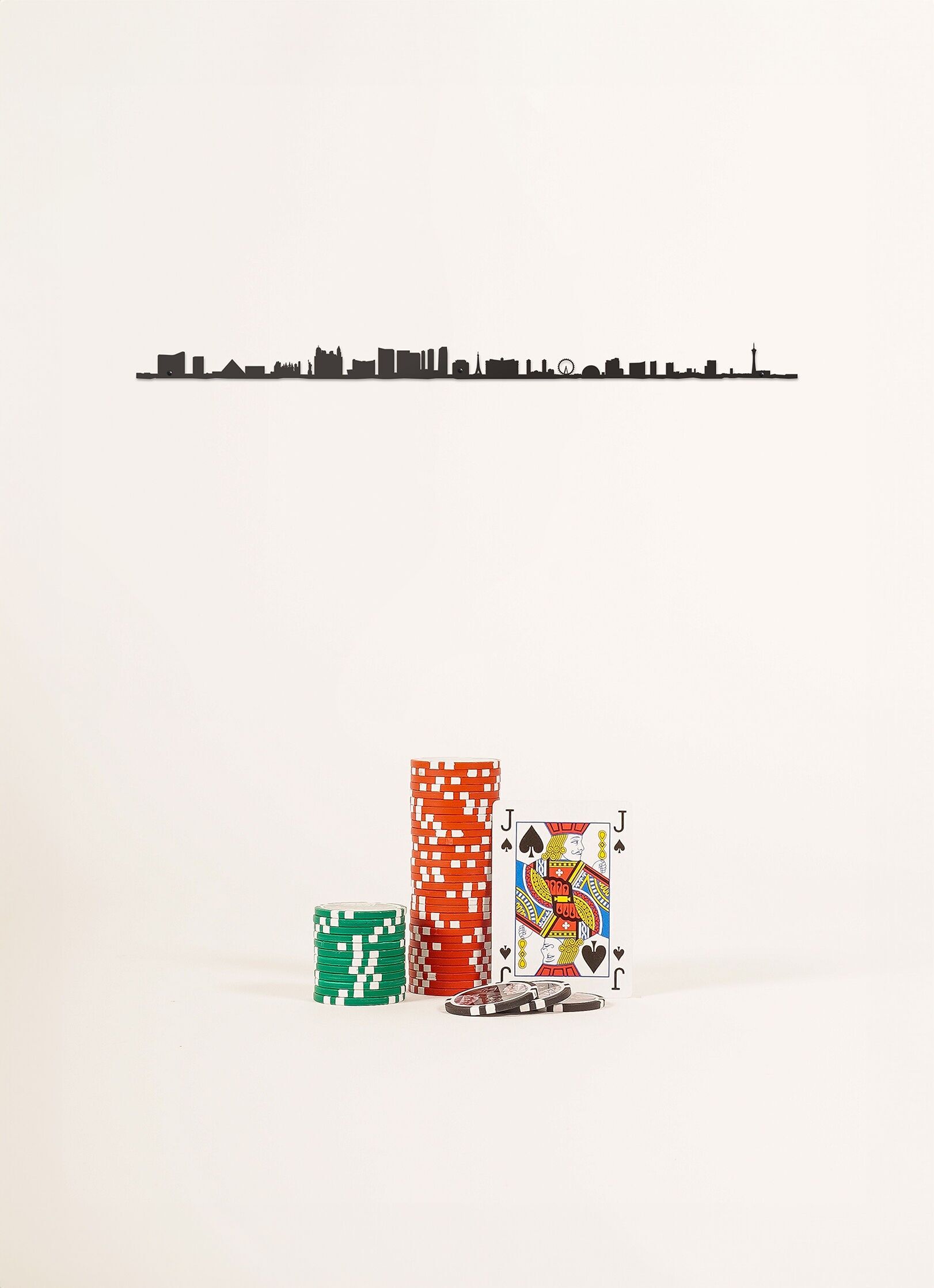 Decorazione da parete - Las Vegas - Nero