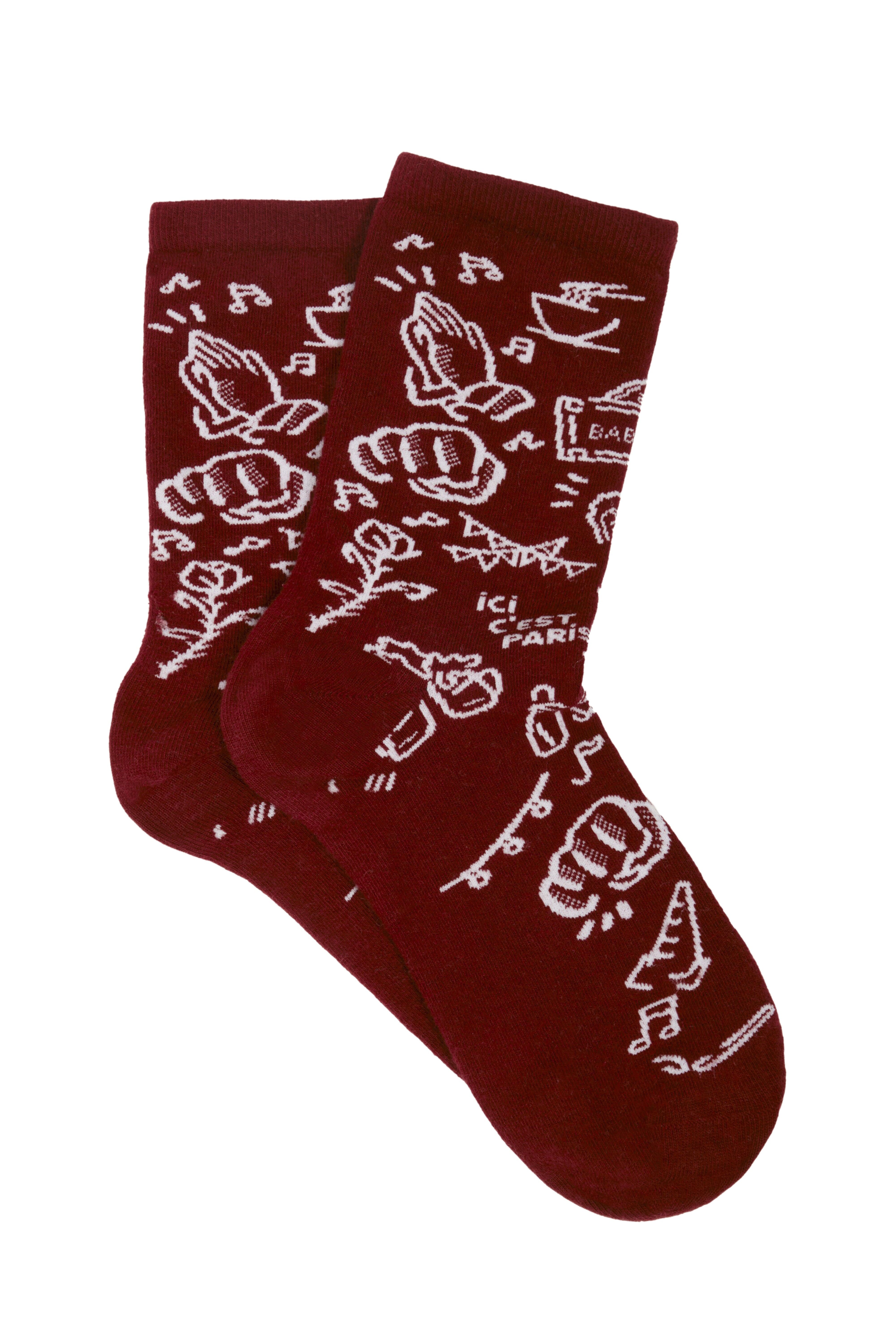 Calzini Belleville I.M - Rosso