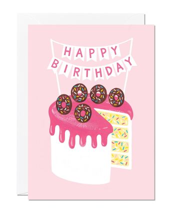 Gâteau d'anniversaire | Carte d'anniversaire 1