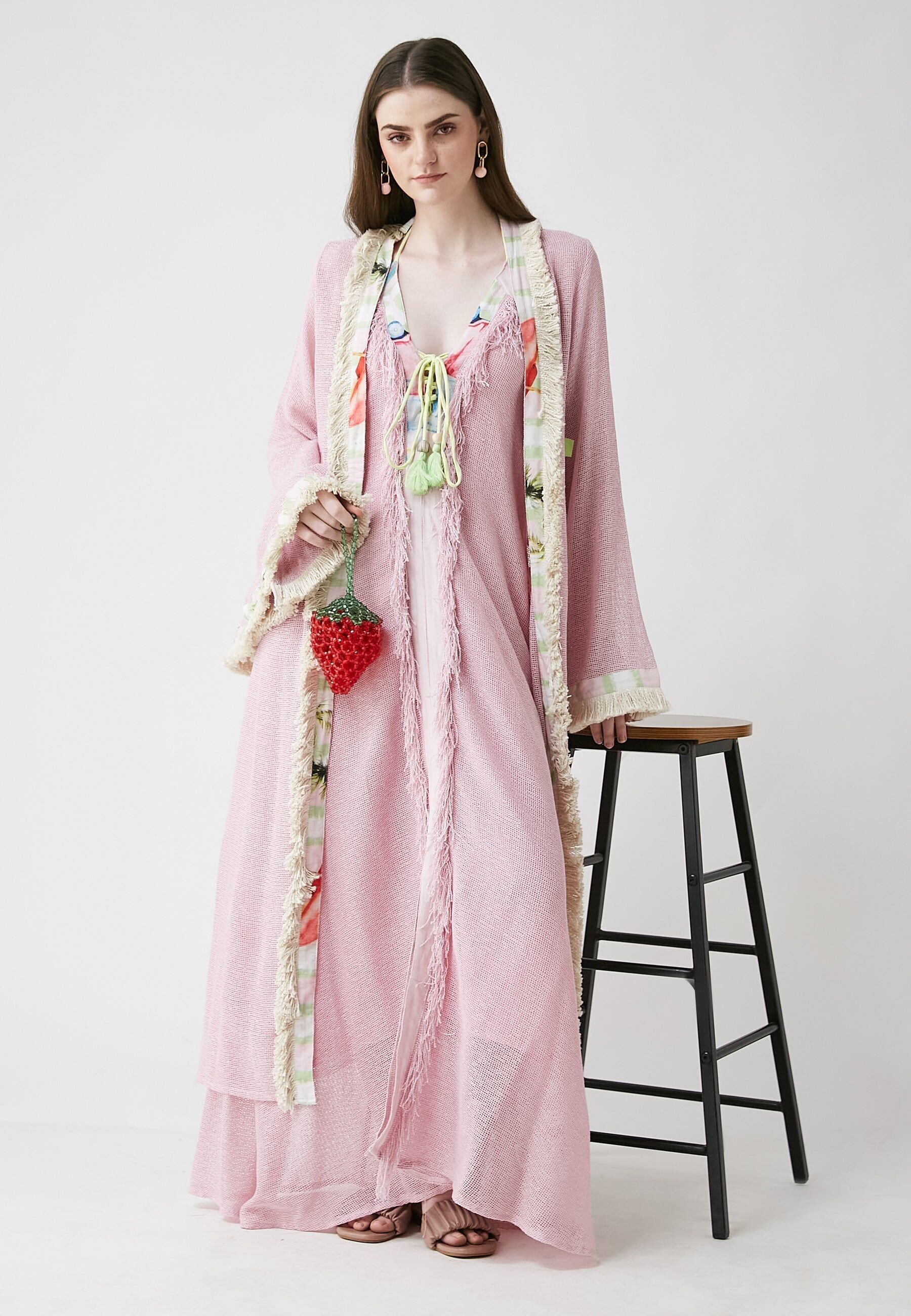 Kimono rosa Nova