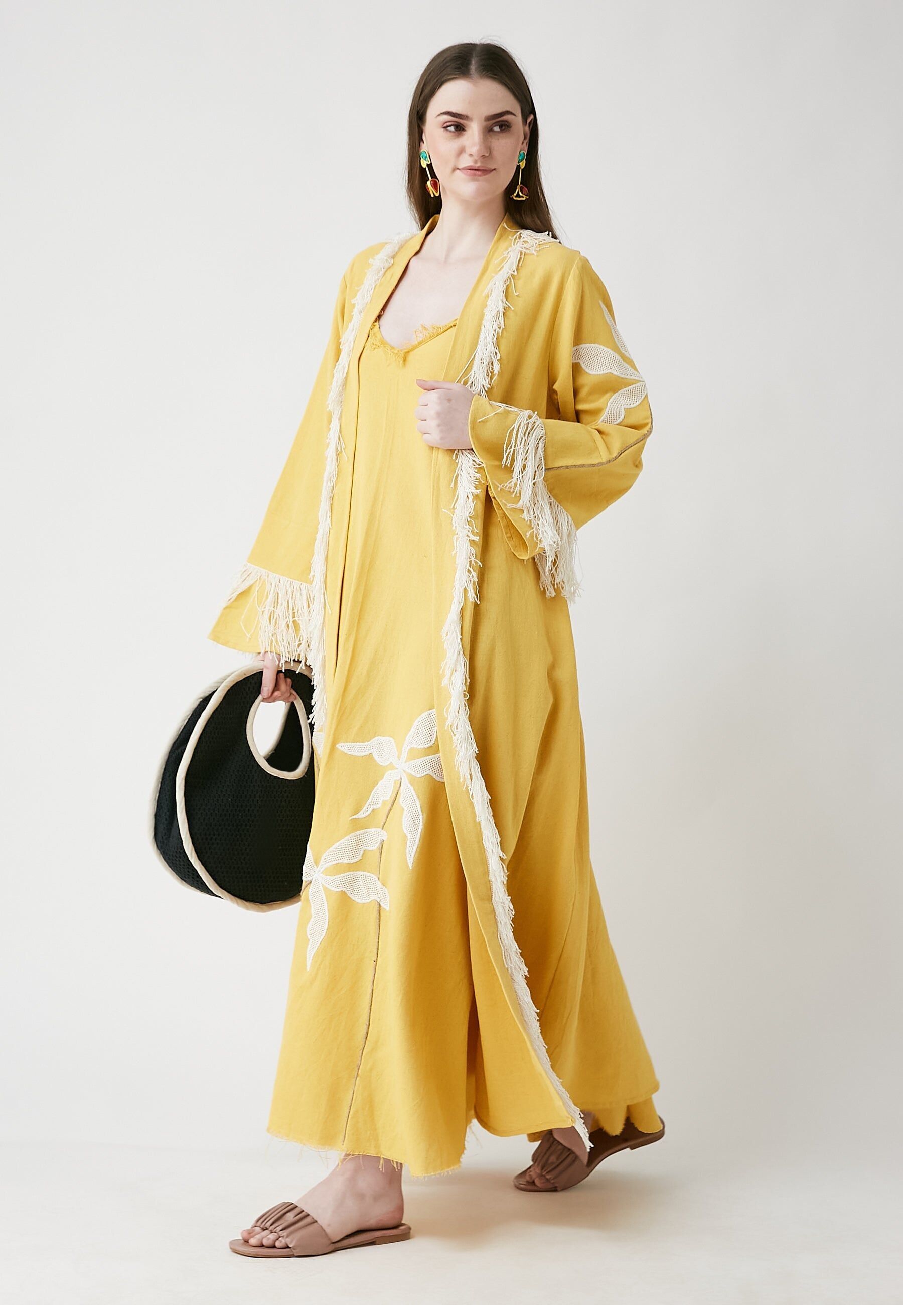 Kimono Horizon Long Mango
