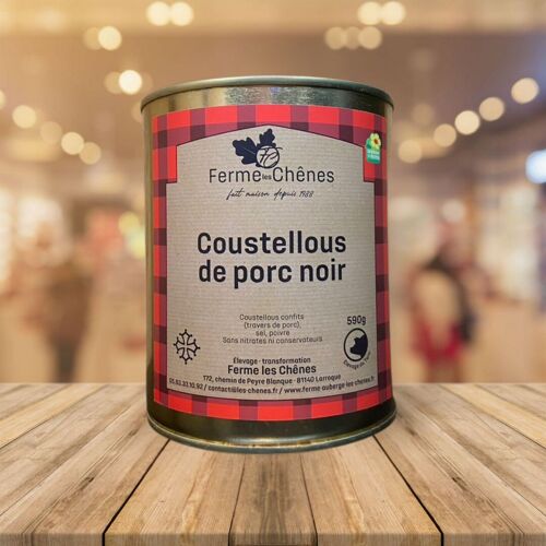 Coustellous de Porc Noir confit